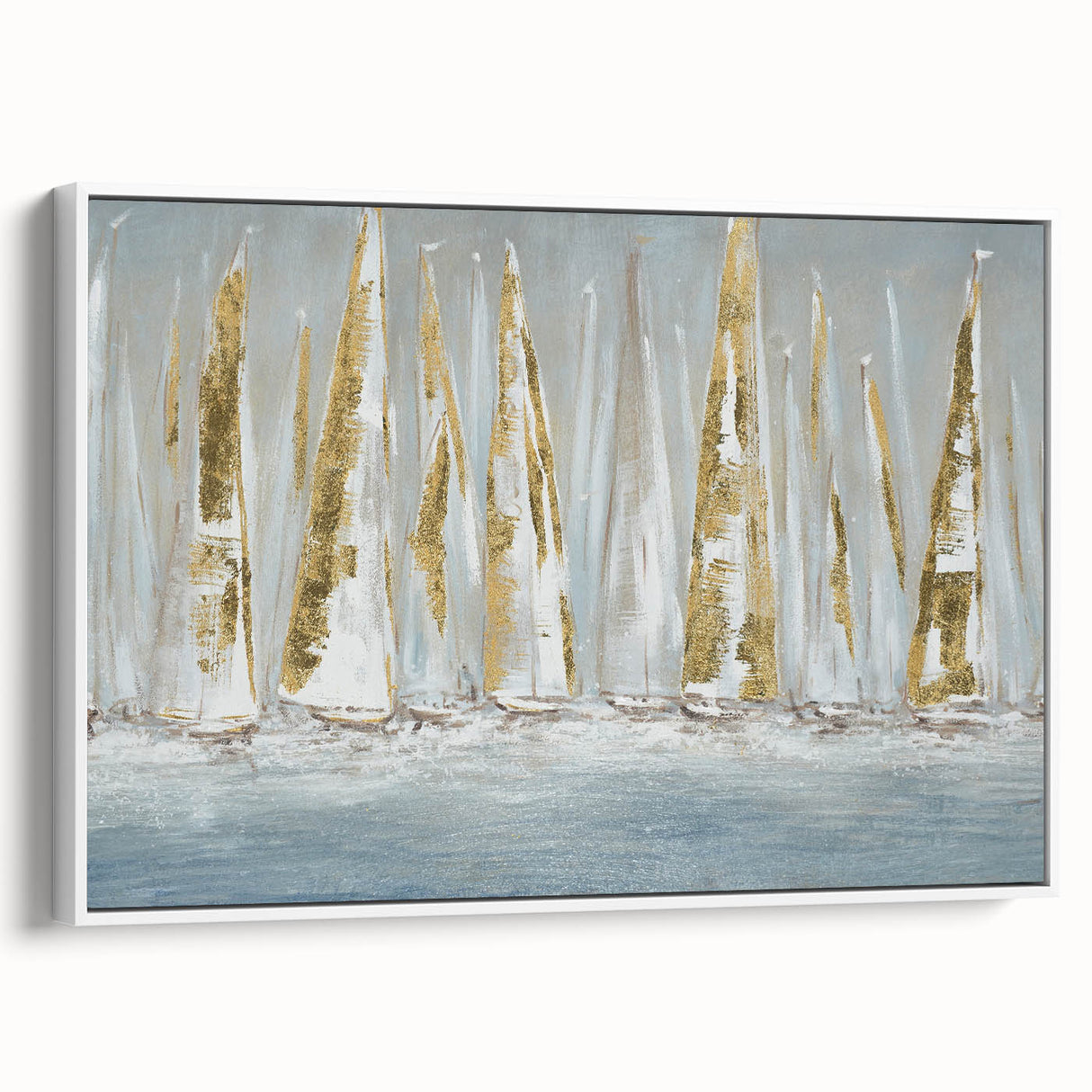 Relaxing Nature Wall Decor – Serene Sailboat Landscape Art