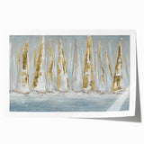 Relaxing Nature Wall Decor – Serene Sailboat Landscape Art