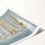 Relaxing Nature Wall Decor – Serene Sailboat Landscape Art