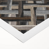 Minimalist Textured Art Pieces - Interwoven Neutrals in Motion