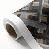 Minimalist Textured Art Pieces - Interwoven Neutrals in Motion