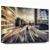 Vibrant Cityscape Canvas Prints – Contemporary Urban Scenery Art