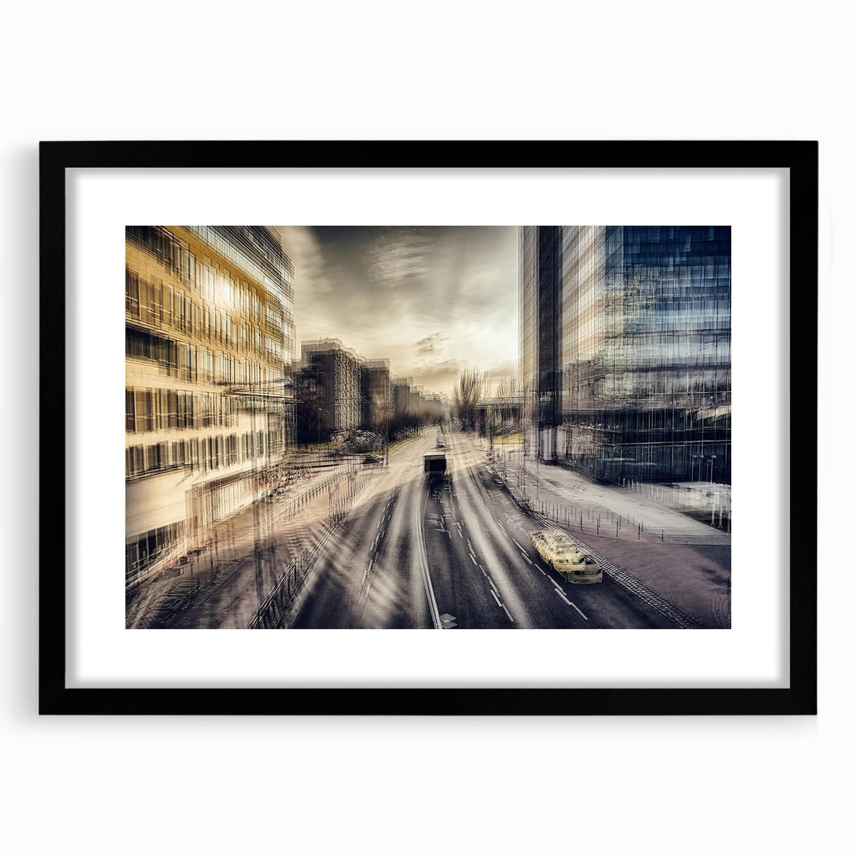 Vibrant Cityscape Canvas Prints – Contemporary Urban Scenery Art