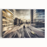 Vibrant Cityscape Canvas Prints – Contemporary Urban Scenery Art