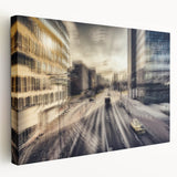 Vibrant Cityscape Canvas Prints – Contemporary Urban Scenery Art