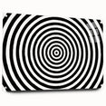 Hypnotic Spiral Illusion – Geometric Abstract Art Print