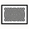 Hypnotic Spiral Illusion – Geometric Abstract Art Print