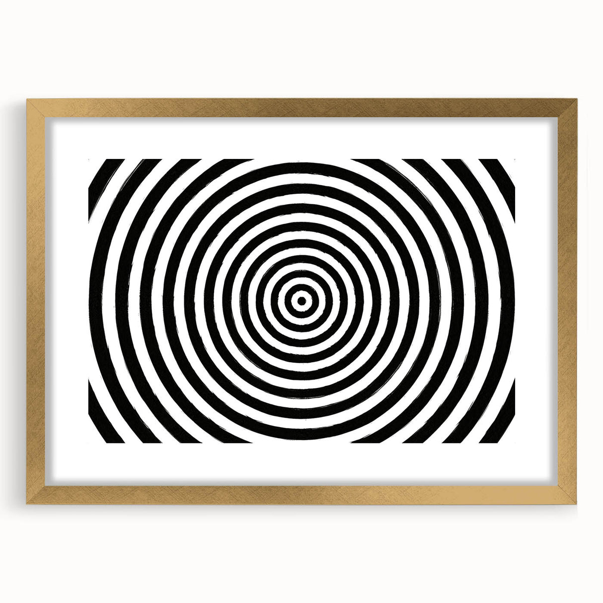Hypnotic Spiral Illusion – Geometric Abstract Art Print