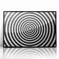 Hypnotic Spiral Illusion – Geometric Abstract Art Print