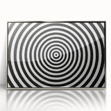 Hypnotic Spiral Illusion – Geometric Abstract Art Print