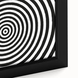Hypnotic Spiral Illusion – Geometric Abstract Art Print
