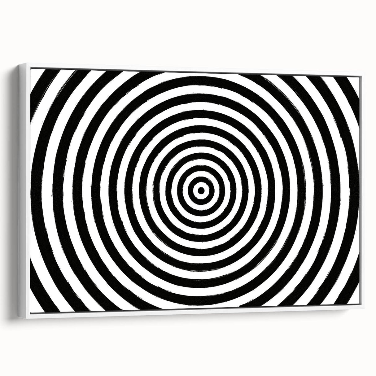 Hypnotic Spiral Illusion – Geometric Abstract Art Print
