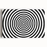 Hypnotic Spiral Illusion – Geometric Abstract Art Print