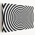 Hypnotic Spiral Illusion – Geometric Abstract Art Print