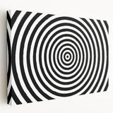 Hypnotic Spiral Illusion – Geometric Abstract Art Print