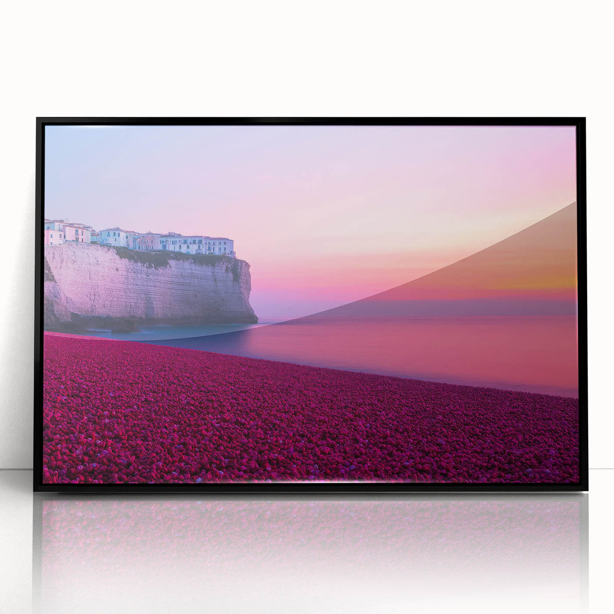 Dreamy Coastal Sunset – Fine Art Photography Wall Print
