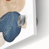 Abstract geometric framed art – minimalist wall art for interiors