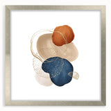 Abstract geometric framed art – minimalist wall art for interiors