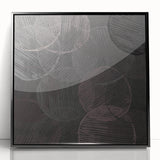Contemporary Canvas Prints – Dark Geometric Abstract Art