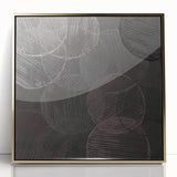 Contemporary Canvas Prints – Dark Geometric Abstract Art