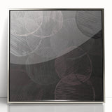 Contemporary Canvas Prints – Dark Geometric Abstract Art