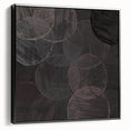 Contemporary Canvas Prints – Dark Geometric Abstract Art
