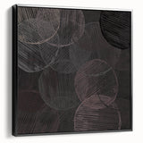 Contemporary Canvas Prints – Dark Geometric Abstract Art