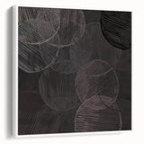 Contemporary Canvas Prints – Dark Geometric Abstract Art