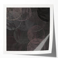 Contemporary Canvas Prints – Dark Geometric Abstract Art