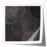 Contemporary Canvas Prints – Dark Geometric Abstract Art
