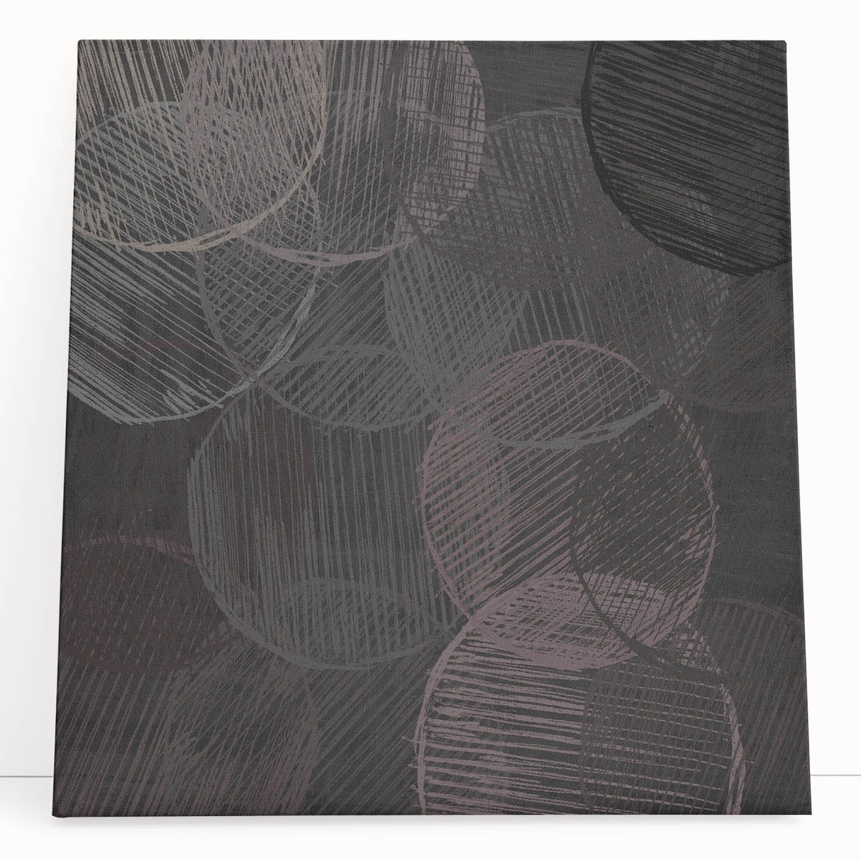 Contemporary Canvas Prints – Dark Geometric Abstract Art