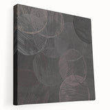 Contemporary Canvas Prints – Dark Geometric Abstract Art