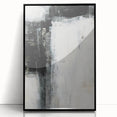 Earthen Harmony Abstracts - Minimalist Wall Decor in Black and White
