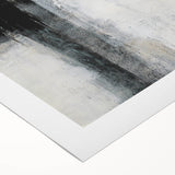 Earthen Harmony Abstracts - Minimalist Wall Decor in Black and White
