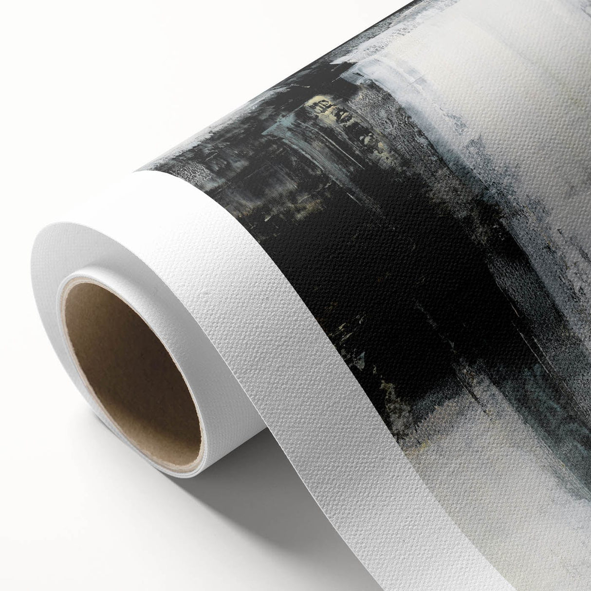 Earthen Harmony Abstracts - Minimalist Wall Decor in Black and White