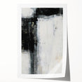 Earthen Harmony Abstracts - Minimalist Wall Decor in Black and White