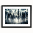 Mystical Forest in the Mist – Fine Art Photography Wall Print