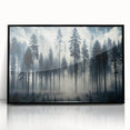 Mystical Forest in the Mist – Fine Art Photography Wall Print