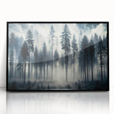 Mystical Forest in the Mist – Fine Art Photography Wall Print