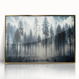 Mystical Forest in the Mist – Fine Art Photography Wall Print