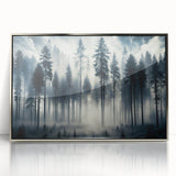 Mystical Forest in the Mist – Fine Art Photography Wall Print