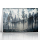 Mystical Forest in the Mist – Fine Art Photography Wall Print