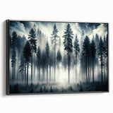 Mystical Forest in the Mist – Fine Art Photography Wall Print
