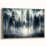 Mystical Forest in the Mist – Fine Art Photography Wall Print