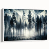 Mystical Forest in the Mist – Fine Art Photography Wall Print