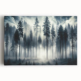 Mystical Forest in the Mist – Fine Art Photography Wall Print