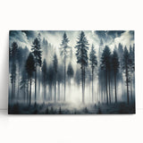 Mystical Forest in the Mist – Fine Art Photography Wall Print