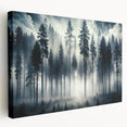 Mystical Forest in the Mist – Fine Art Photography Wall Print