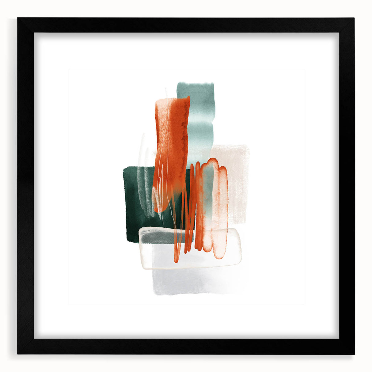 Geometric art prints for home decor – modern minimalist wall style