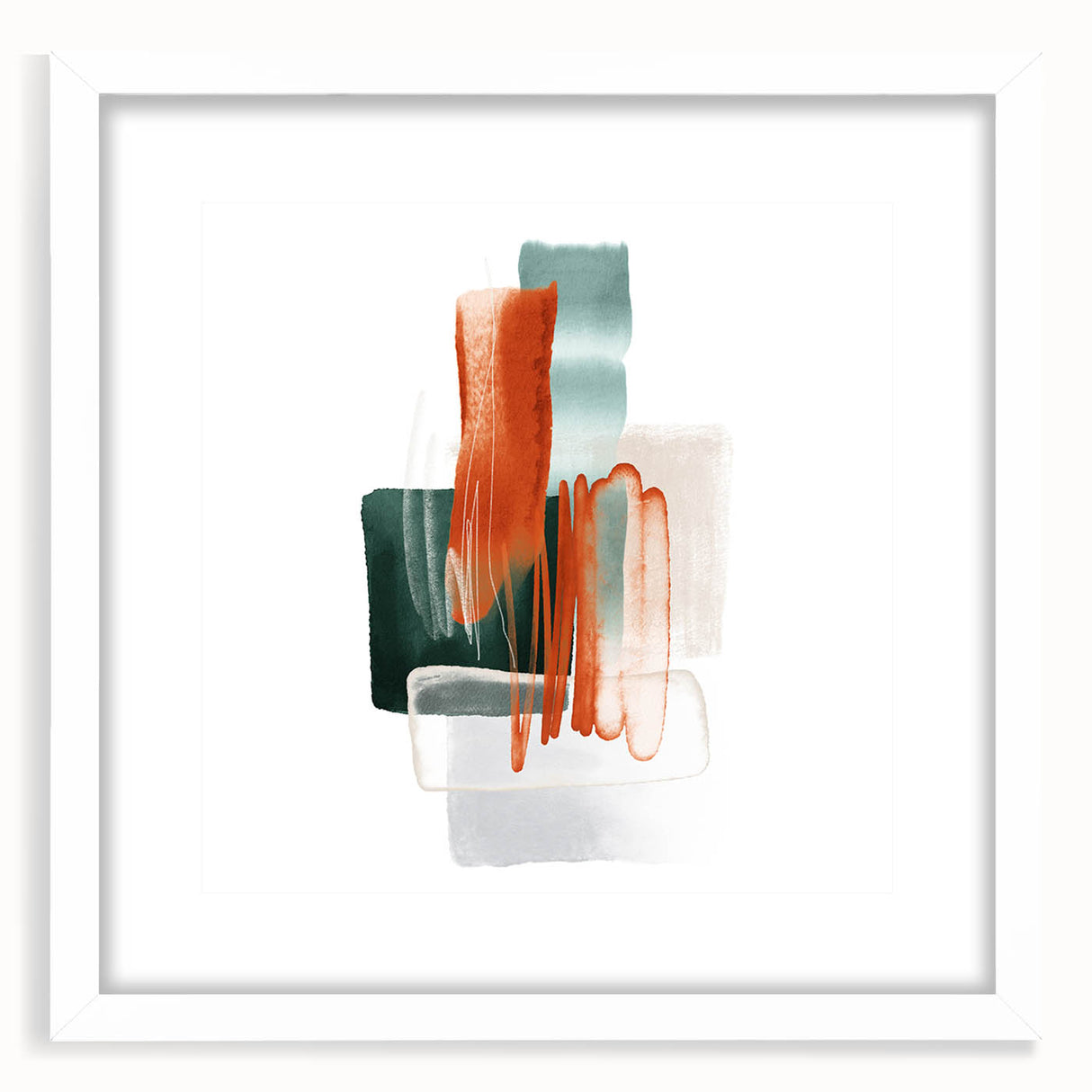 Geometric art prints for home decor – modern minimalist wall style